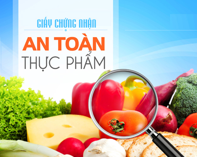 Thủ tục xin cấp Giấy chứng nhận vệ sinh an toàn thực phẩm